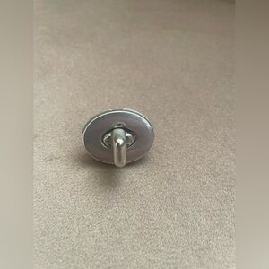 Coach Silver Turnlock Replacement